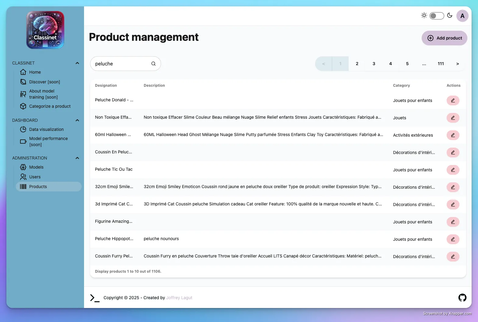 Product management